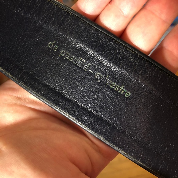 Vintage 70s depassillé-sylvestre belt - Picture 3 of 4